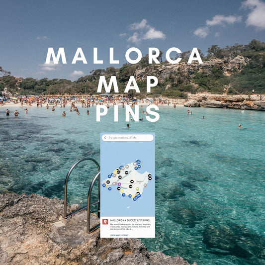 Mallorca Map Pins