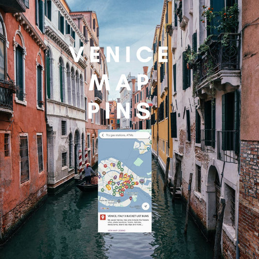 Venice Map Pins